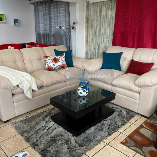 Living room set 3-2 beige