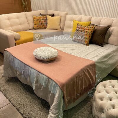 Corner double sofa bed