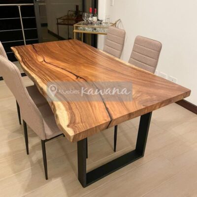 Wooden dining table Guanacaste 6 seats