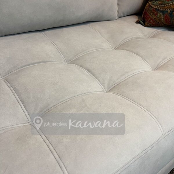Sillón sofá con tela Aquaclean Light Grey 60 Daytona Costa Rica