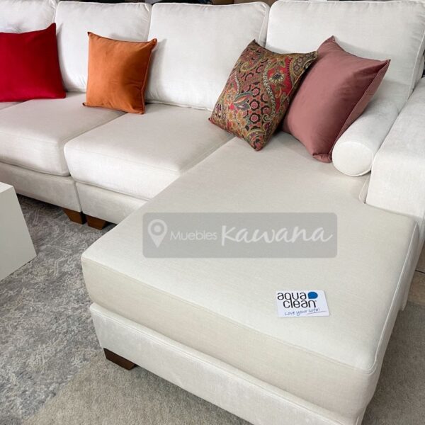Armchair sofa with reversible fabric Aquaclean Spirit 01 L