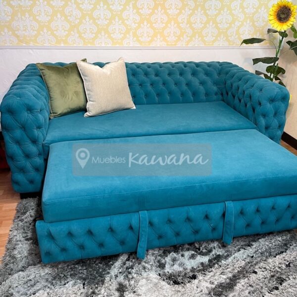 Sofa bed Aquaclean Daytona 146 Turquoise
