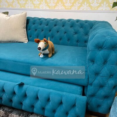 Sofa bed Aquaclean Daytona 146 Turquoise