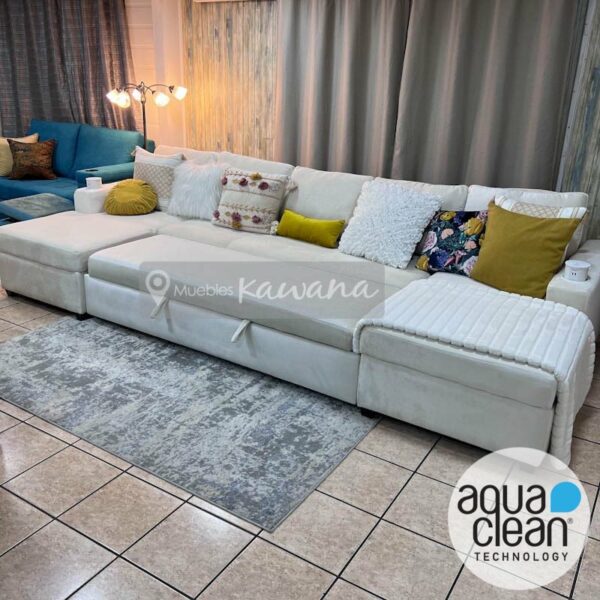 Armchair sofa bed aquaclean Spirit 01 with wireless charger