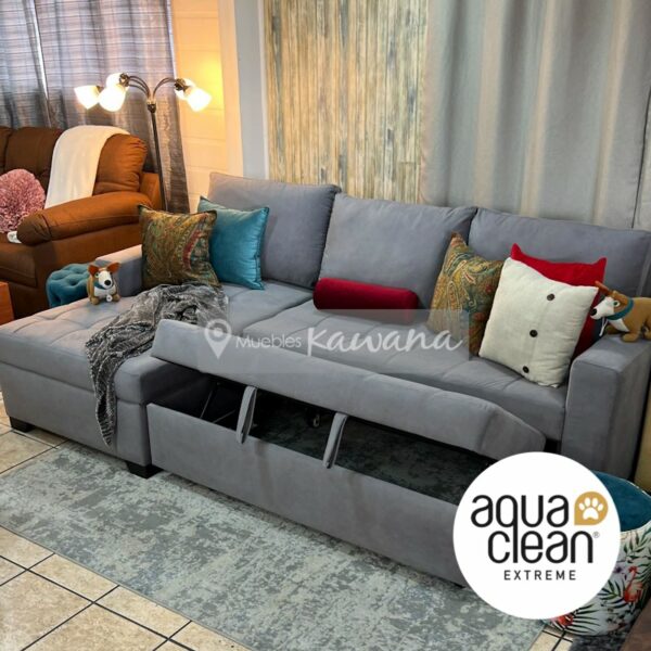 Sillón sofá cama full reclinable Aquaclean Daytona 152 pet friendly