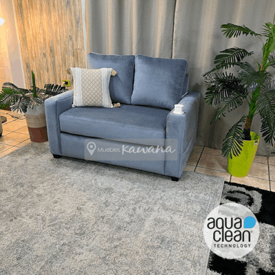 Single sofa bed American hardware with Aquaclean Spirit 602 virus-free technology with wireless charger white