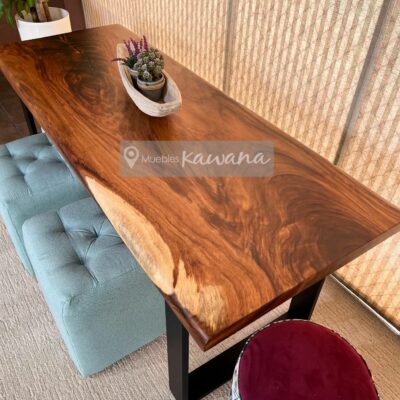 Wooden dining table Guanacaste 6 persons