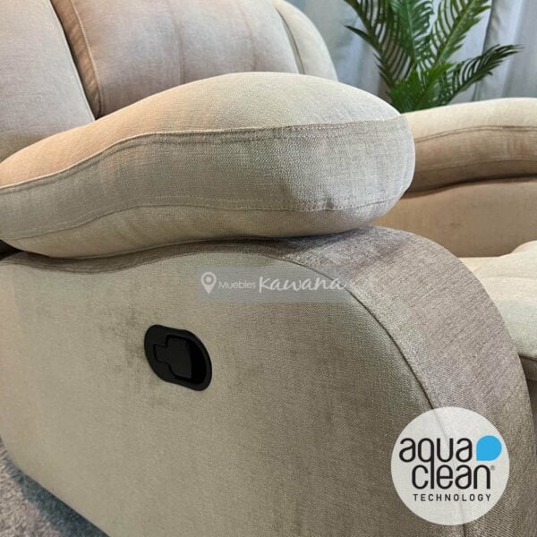 Sillón reclinable individual manual personalizado con tecnología antibacterial Aquaclean Spirit 32