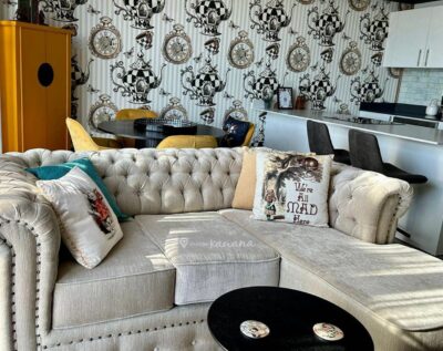Sofa cama capitoneado chesterfield