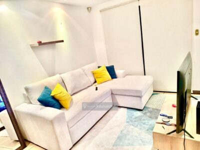 Sofa cama en L ivory
