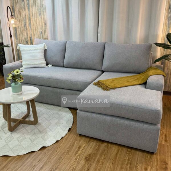 Sofá cama queen en L reversible