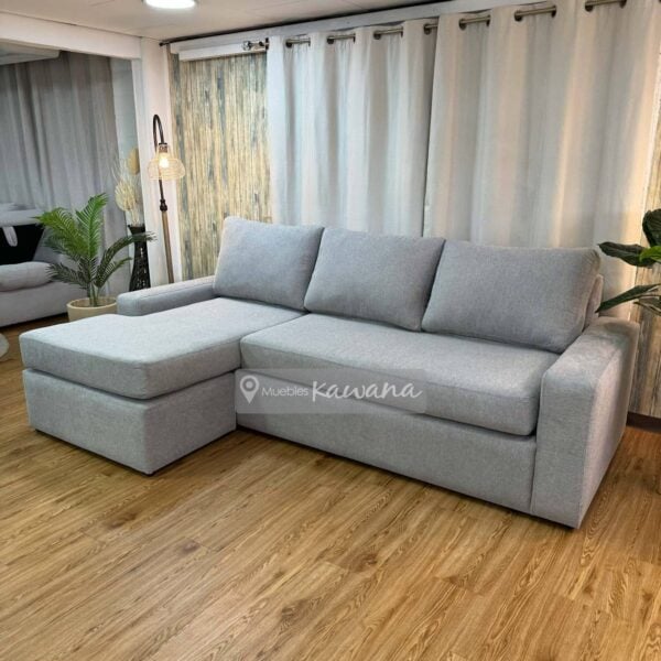 Sofá cama queen en L reversible