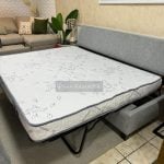 Sofá cama queen americano plegable sin brazos abierto